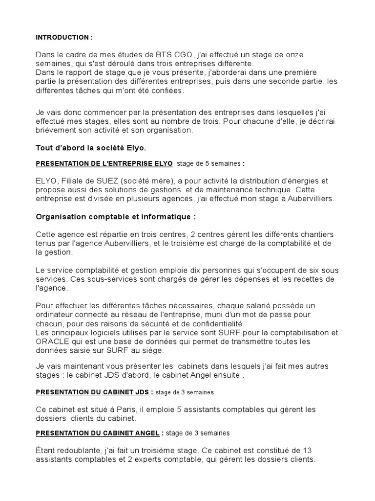 Exemple Soutenance Rapport De Stage Pdf Business Informatique Et Technologies De L Information