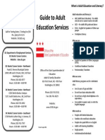 OSSE Guide to Adult Education Services 2011