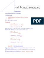 The Answer Is F ' (X) 63 X: (Power - 1)