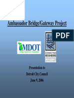 Ambassador Bridge Gateway Project 