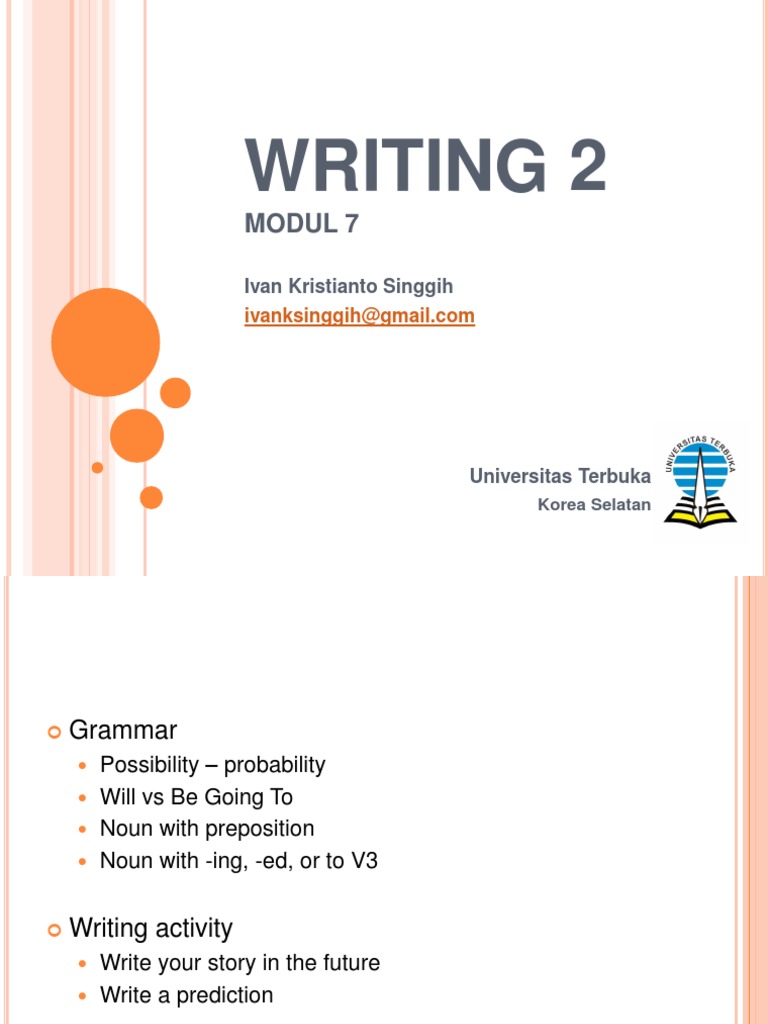 Class 7-Writing 2 | PDF | Noun | Rules