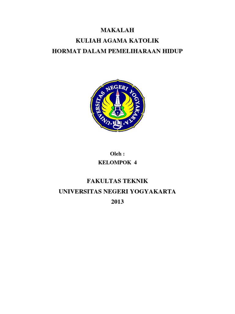 Hormat Dalam Menghargai Hidup