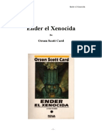 Ender El Xenocida Card Orson Scott