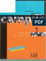 Campus 1 Methode de Francais
