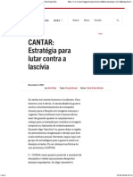 Cantar, Estratégia para Lutar Contra A Lascívia - John Piper