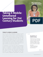 Taking It Mobile: Untethered Learning For 21st Century Students