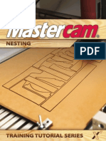 SAMPLE MastercamX7 Nesting Tutorial