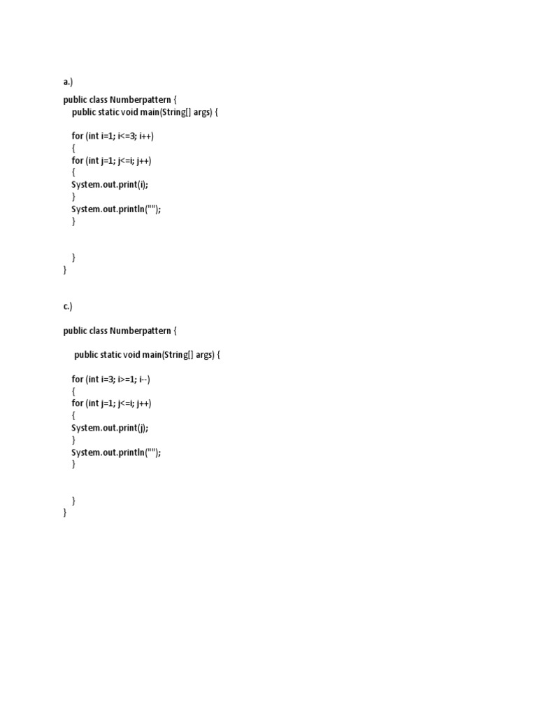 JAVA Exercise | PDF | Software Development | Software