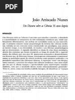 NUNES - Um Discurso sobre as Ciências 16 anos depois-2