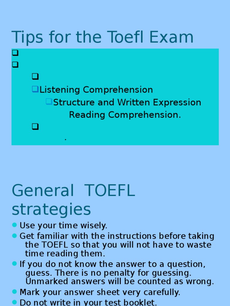 Contoh Soal Test Toefl Ibt Pdf