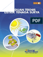 Panduan Teknis Listrik Tenaga Surya