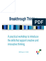 Breakthrough Thinking Sample