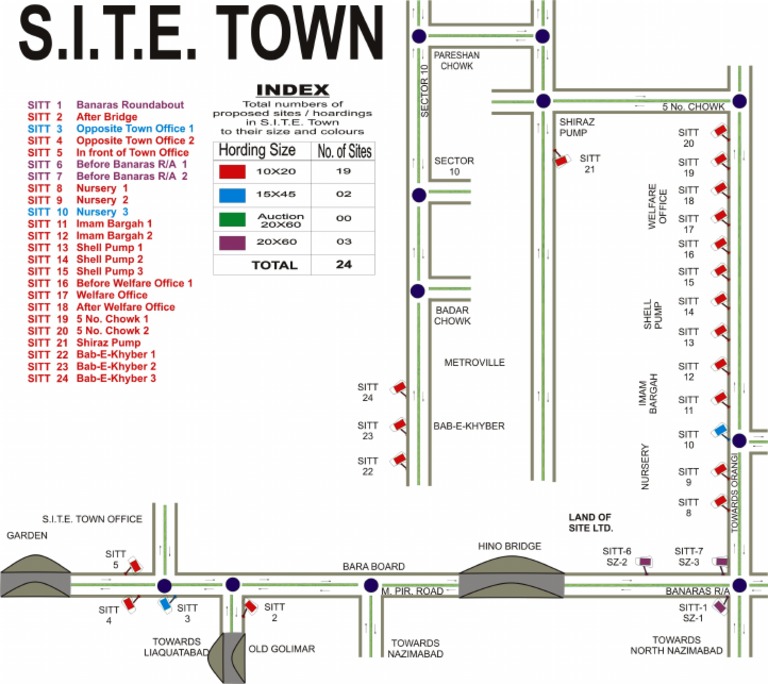 City Govt Map 2005-2011 SITE Town | PDF