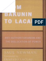 Newman Saul From Bakunin To Lacan Anti Authoritarianism and The Dislocation of Power