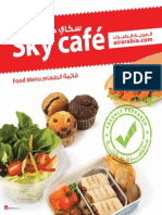 SkyCafe English Arabic Menu2013