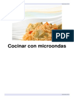 recetario microondas