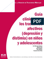 Guía Clínica para Trastornos Afectivos en Niños y Adolescentes