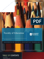 2010-2011 Faculty of Education Viewbook