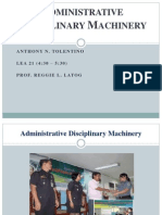 Administrative Disciplinary Machinery and Internal Affairs Service (IAS