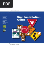 Road Sign Installation Guidelines