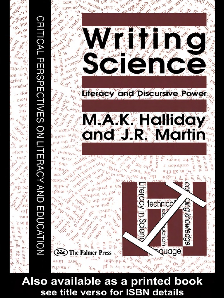 Halliday Martin Writing Science Critical Perspectives On Images, Photos, Reviews