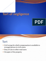 tort of neg