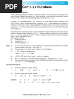 Complex Number Theory E