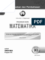 Download Kunci Jawaban dan Pembahasan MAT XIB IPS by Isna Nuraini SN211366509 doc pdf