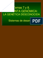 Tema 7 y 8 - Impronta Genómica y Recombinación PDF