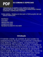 Aula 1.1-Fainas Comuns e Especiais
