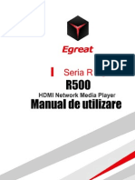 Manual de Utilizare Egreat R500