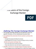 The Basics of the Foreign Exchange Market