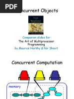 Concurrent Objects: Companion Slides For by Maurice Herlihy & Nir Shavit