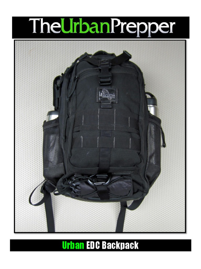 Urban EDC Backpack The Urban Prepper Backpack Secure Digital
