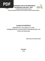 A Saga de Hefesto - Clinica Do Trabalho - Shirley - Macedo