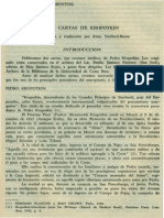 Cartas de Kropotkin para compas en Costa Rica, hacia Elías Jiménez Rojas