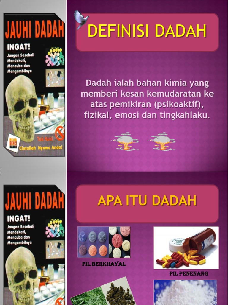 Gejala  Penagihan Dadah   Gejala  Penagihan Dadah