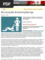 Download Why Young Men Avoid Marriage by diligentpurpose SN21141548 doc pdf