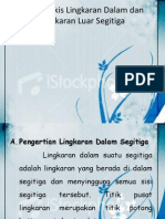 4 5 Melukis Lingkaran Dalam Dan Lingkaran Luar Suatu Segitiga