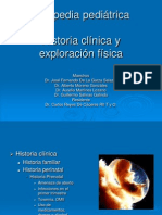 Historia Clinicayde Exploracion Fisica