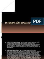 Integración Educativa