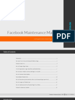 FACEBOOK Maintenance Manual