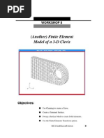 Lesson08 3D FEM Clevis