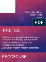 04 Procedure & Function