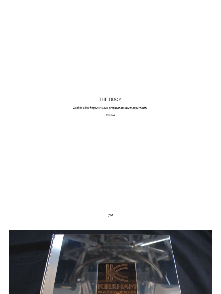 Luck Is What Happens When Preparation Meets Opportunity. Seneca | PDF ...