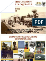 Edades Contemporanea Atomica Espacial Tecnologica Uptc