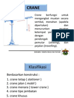 Crane Jenis dan Fungsi