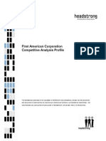 First American Competitve Analysis - May 2008-Cs