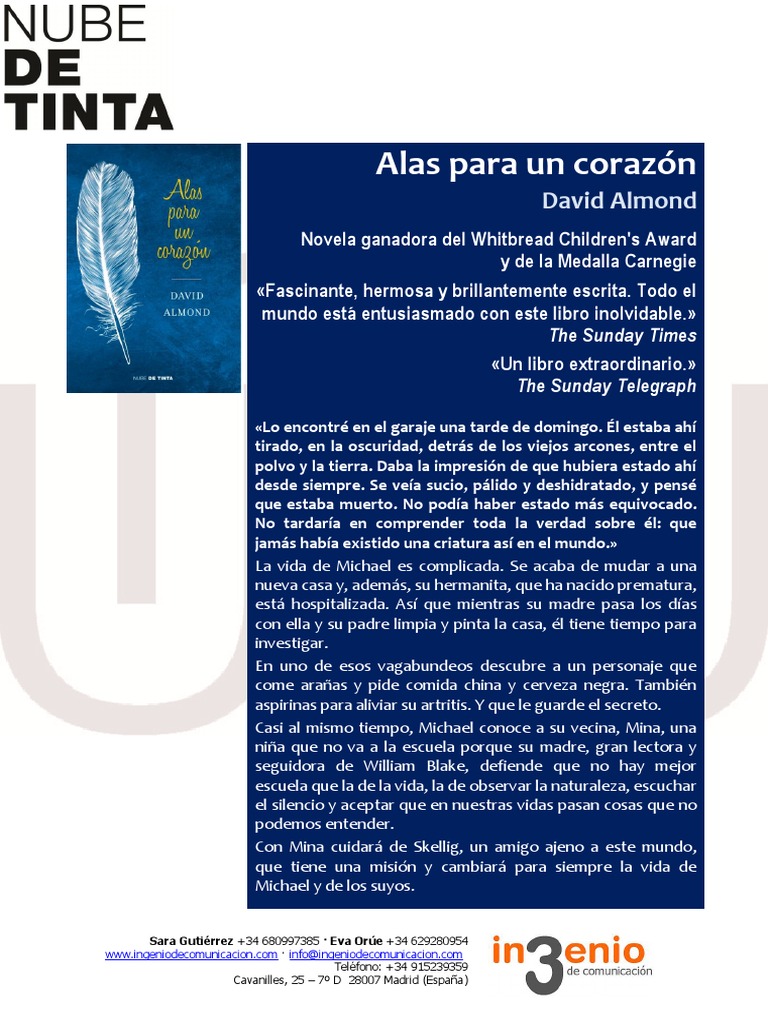 Dossier Alas para Un Corazon | PDF, image size:768x1024