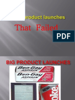 Big Product Launches